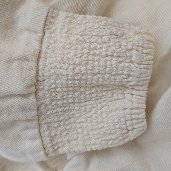 Area Stars, Marla Dress, Mini Babydoll Long Sleeve, Cream, EUC Women's S - Picture 11 of 16